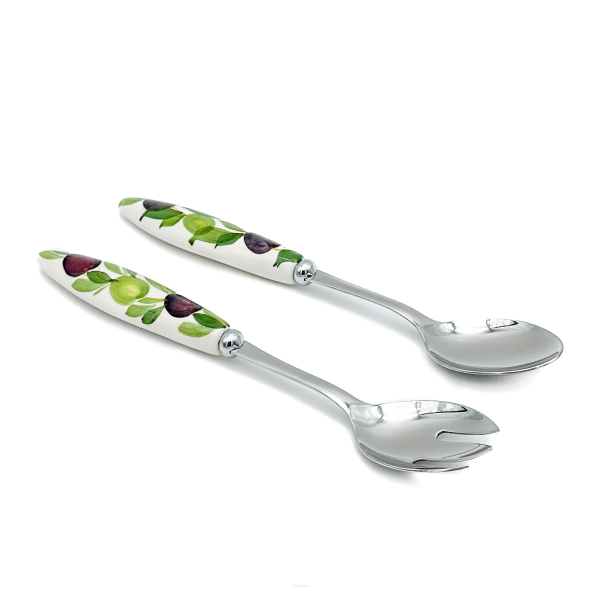 OLIVE BIANCO Salad Cutlery 26 cm