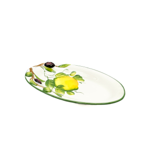 LEMON WITH OLIVE 3D Platter 25 cm