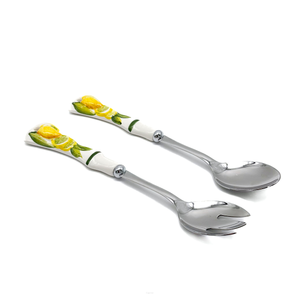 LEMON 3D Salad Cutlery 28 cm