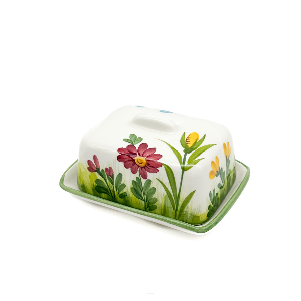 FLOWERS Butter Dish 13 cm