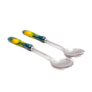 GREEN LEMON Salad Cutlery 26 cm