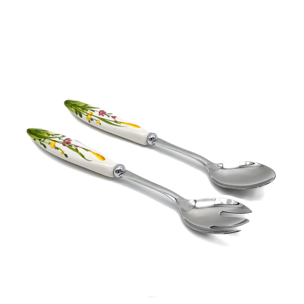 FLOWERS Salad Cutlery 26 cm