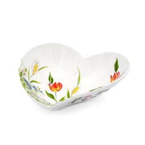 FLOWERS Bowl Heart 25 cm