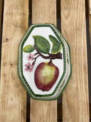 WALL DECORATION APPLE 17 cm