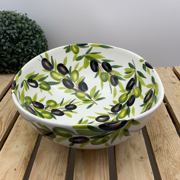 OLIVE BIANCO Bowl 29 cm