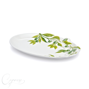 OLIVE VERDI 3D Plate 32 cm