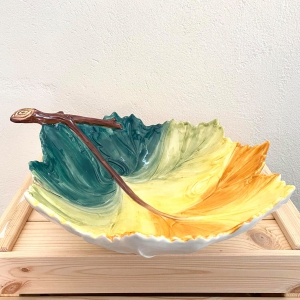 GRAPES 3D Leaf Platter 44 cm