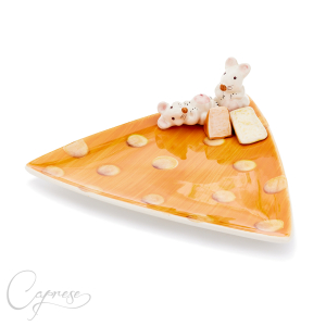 CHEESE 3D Plate 27 cm