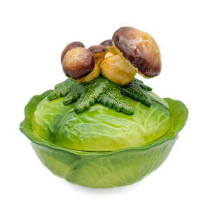 MUSHROOMS 3D Tureen Lettuce 27 cm / 2,2 L