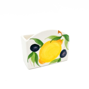 LEMON WITH OLIVE Sponge Organizer 9 cm