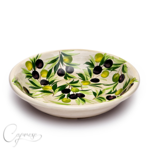 STYLISH OLIVE Spaghetti Plate 28 cm