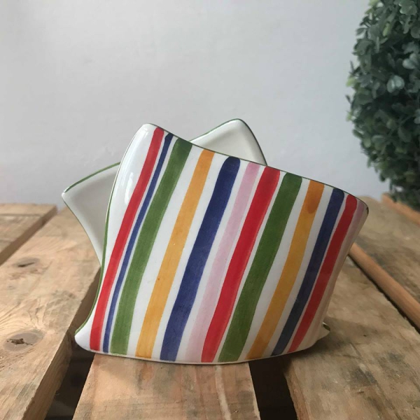 STRIPES Napkin holder 8 cm