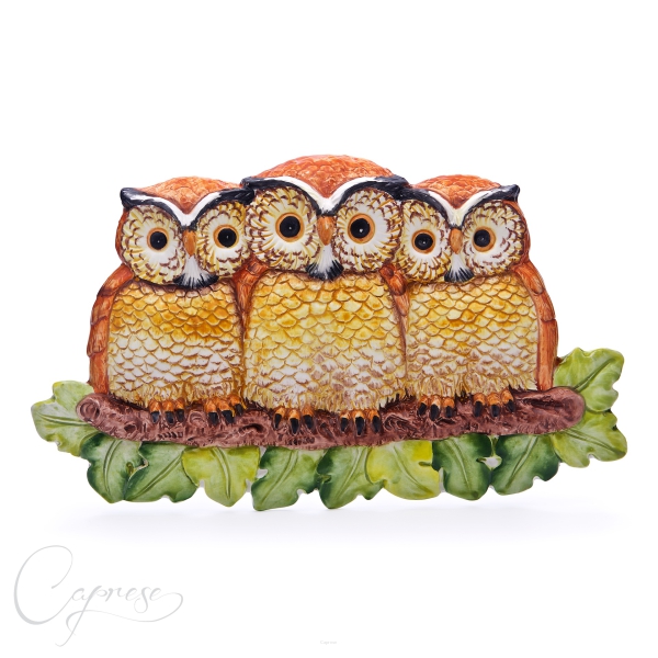 WALL DECORATIONS Owls 40 cm