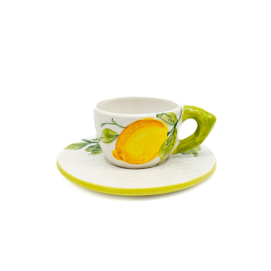 LEMON 3D Espressocup With Plate