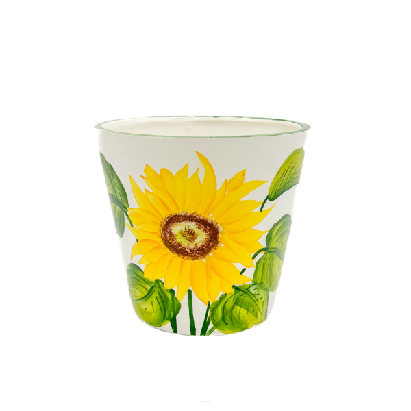 SUNFLOWER Flower Pot 13 cm