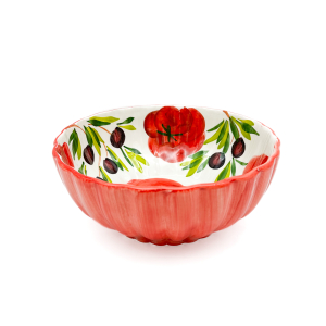 TOMATO WITH OLIVE Bowl 23 cm