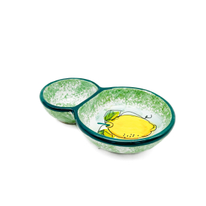 GREEN LEMON Platter 17 cm