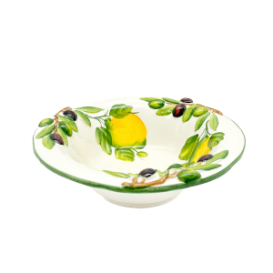 LEMON WITH OLIVE 3D Bowl 25 cm