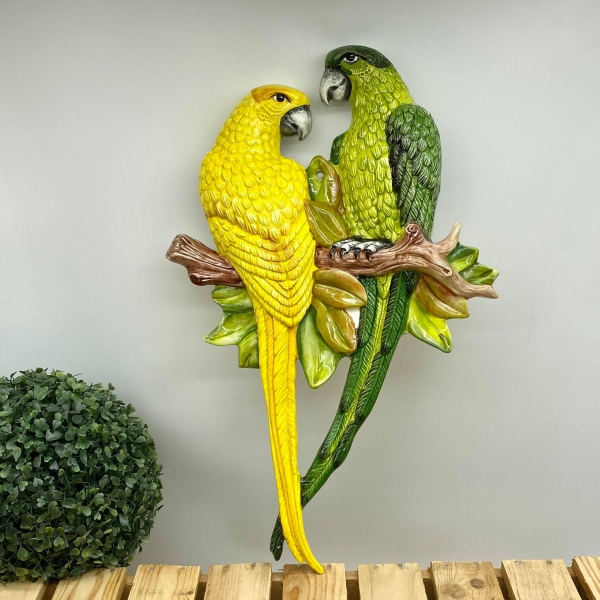 DECORATION Parrots 50 cm