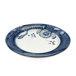 SEAFOOD 3D BLUE Plate 30 cm