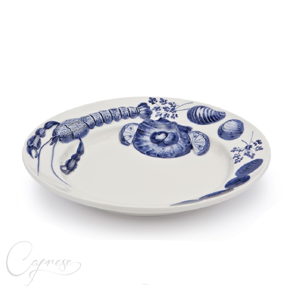 SEAFOOD 3D BLUE Plate 30 cm