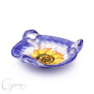 BLUE SUNFLOWER Bowl 25 cm