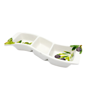 OLIVE 3D Platter 30 cm