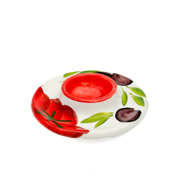 TOMATO WITH OLIVE Egg Cup 9 cm