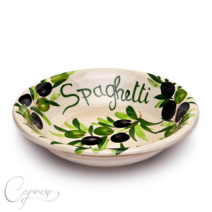 STYLISH OLIVE Spaghetti Plate 21 cm