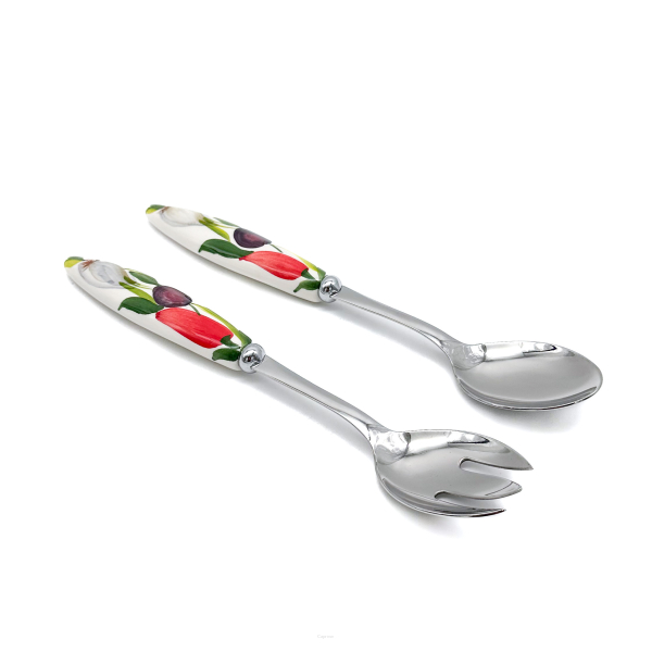 CHILI WITH GARLIC Salad Cutlery 26 cm