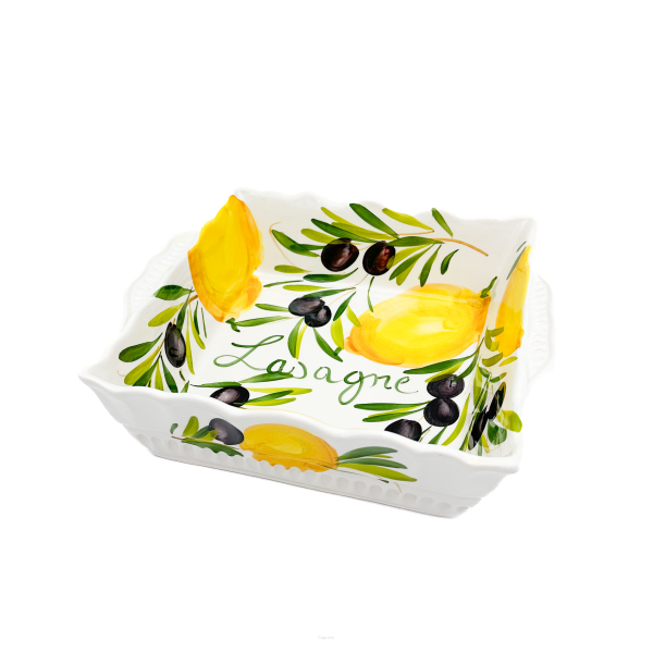 LEMON WITH OLIVE Baking Dish Lasagne 28 cm