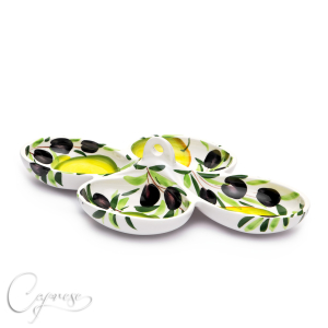 LEMON WITH OLIVE Appetizer platter 34 cm