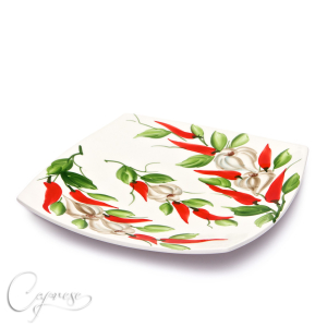 GARLIC WITH PAPRIKA Plate 31 cm