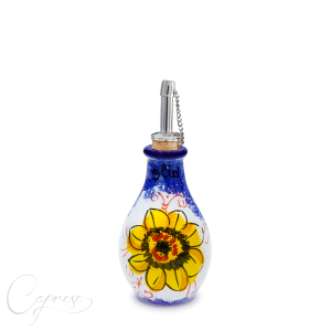 BLUE SUNFLOWER Oil Carafe 13 cm