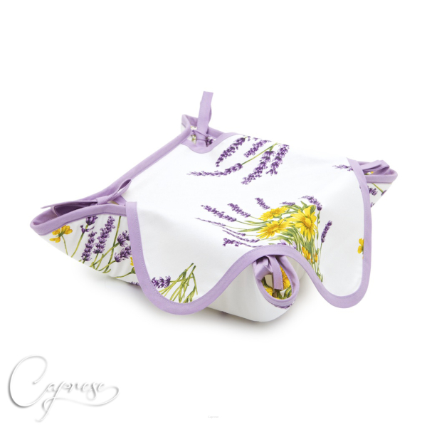 LAVENDER Bread Basket 29 x 29 cm