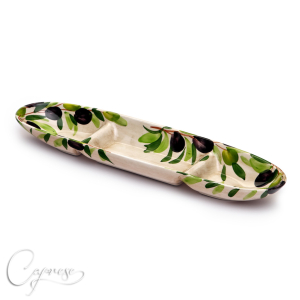 STYLISH OLIVE Appetizer Platter 34 cm