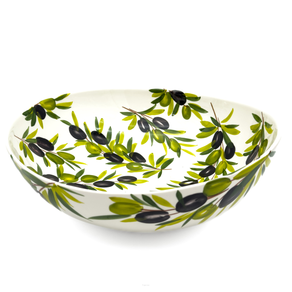 OLIVE BIANCO Bowl 34,5 cm