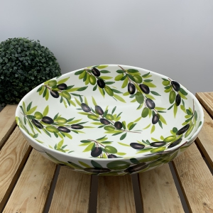 OLIVE BIANCO Bowl 34,5 cm