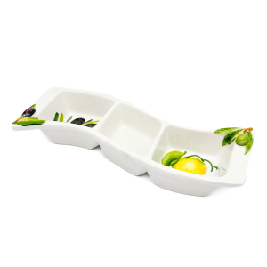 LEMON WITH OLIVE 3D Platter 30 cm