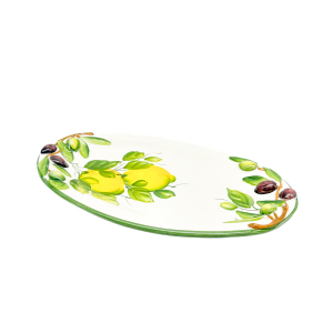 LEMON WITH OLIVE 3D Platter 32 cm