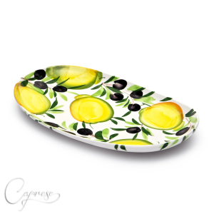 LEMON WITH OLIVE 33 cm