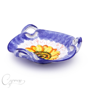 BLUE SUNFLOWER Bowl 28 cm