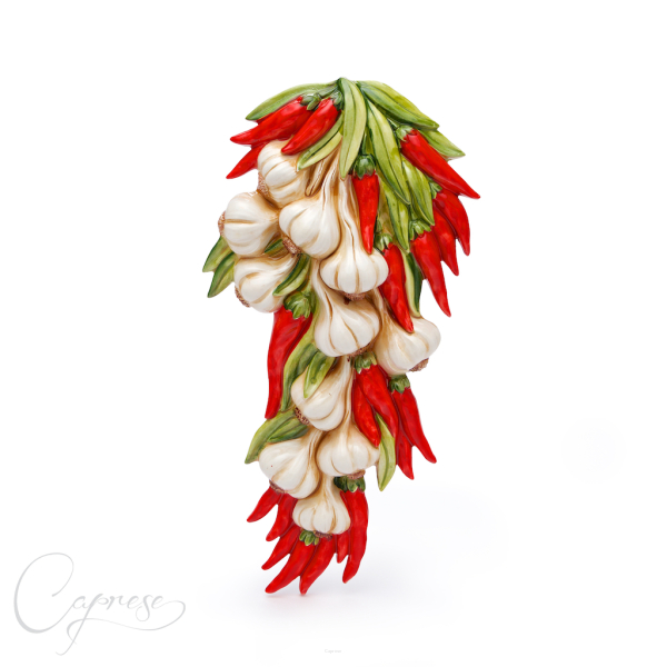 DECORATION Chili With Garlic 43 cm