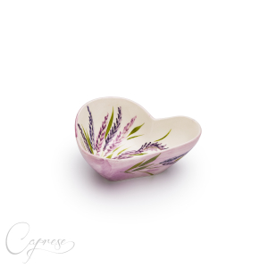 LAVENDER Heart Bowl 14 cm