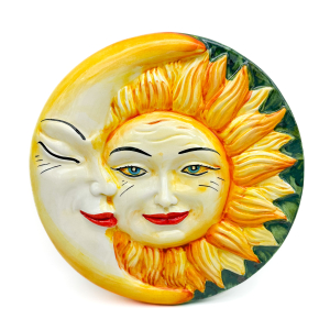 DECORATION Sun With Moon 30 cm