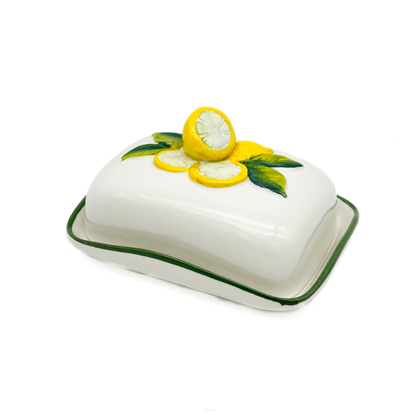 LEMON 3D Butter Dish 19 cm