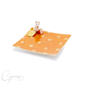 CHEESE 3D Plate 23 cm