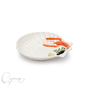 SEAFOOD 3D Shell Plate 22 cm