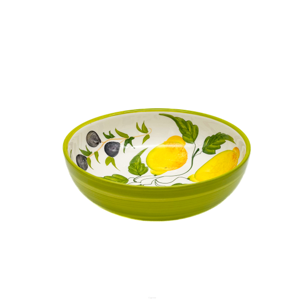 LEMON WITH OLIVE Bowl 21 cm