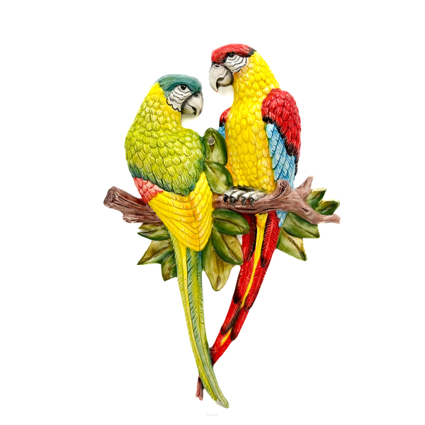 DECORATION Parrots 50 cm